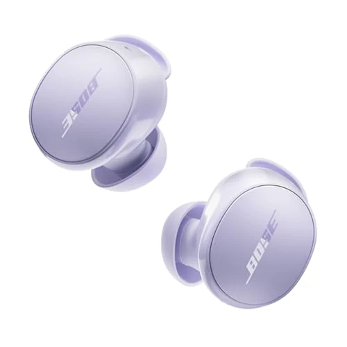 Bose QuietComfort Earbuds Auricolari Wireless Bluetooth con Cancellazione del Rumore Attiva, Microfono, Durata della Batteria Fino a 8,5 Ore, Deep Bass, IPX4, Lilla Freddo