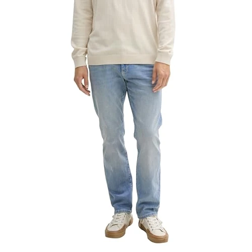 Offerta a tempo: TOM TAILOR Jeans da Uomo Marvin Straight, 10140 - Super Stone Blue Denim, 32W x 36L - 0.00% da 28.83 € a 28.83 €