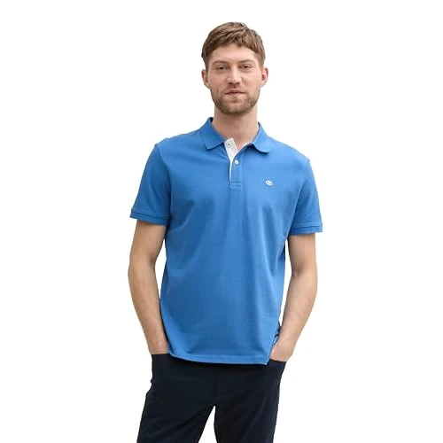 Zeitlich begrenztes Angebot: Tom Tailor Herren 1031006 Poloshirt, 11356 - Sapphire Blue, XL von 19.99 € auf 8.90 € (55% Rabatt)