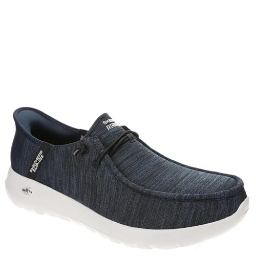 Tijdelijke aanbieding: Skechers Heren SLIP-INS: GO WALK MAX-FREE HANDS Sneaker, Navy, 7 UK, marineblauw, 7 UK Wide van 57.28 EUR naar 57.28 EUR (korting 0%)