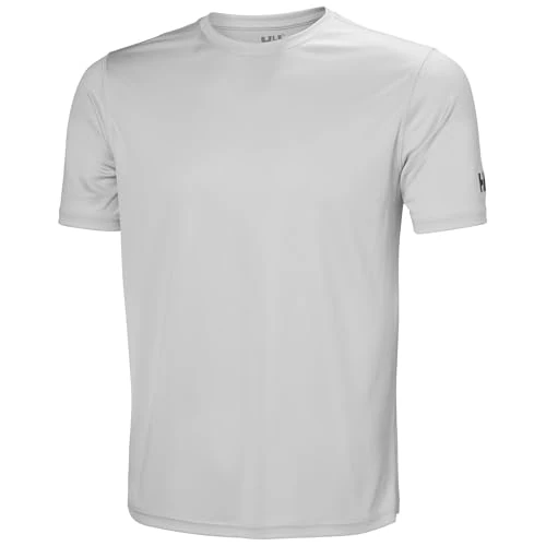 Limited-time offer: Helly Hansen Mens Hh Tech T-Shirt 2.0, Grey Fog, L from 25.00 £ to 25.00 £ (save 0.00%)