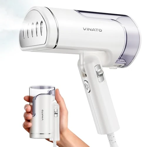 VINATO YF-198 Travel Garment Steamer, White