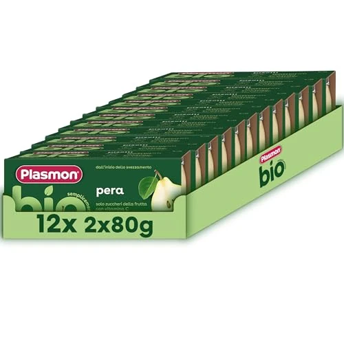 Offerta a tempo: Plasmon BIO Omogeneizzato Pera 2X80g (12 Confezioni) - 0.00% da 19.73 € a 19.73 €