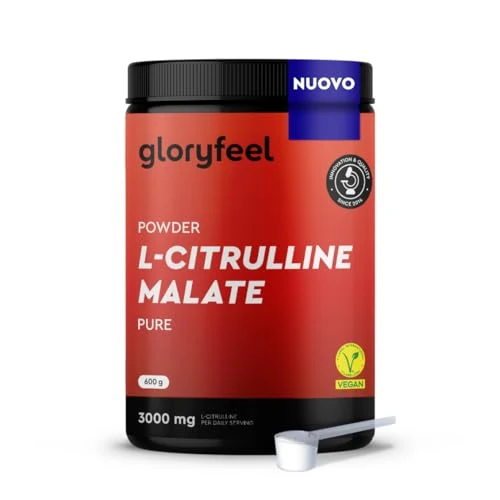 Zeitlich begrenztes Angebot: L-Citrullin Malat 2:1 Pulver 600g - Hochdosierte Pre-Workout Aminosäure - 4.800mg Citrullin Malat - Optimale Löslichkeit & höchste Reinheit - vegan - Laborgeprüft & in Deutschland entwickelt von 19.99 € auf 19.99 € (0.00% Raba