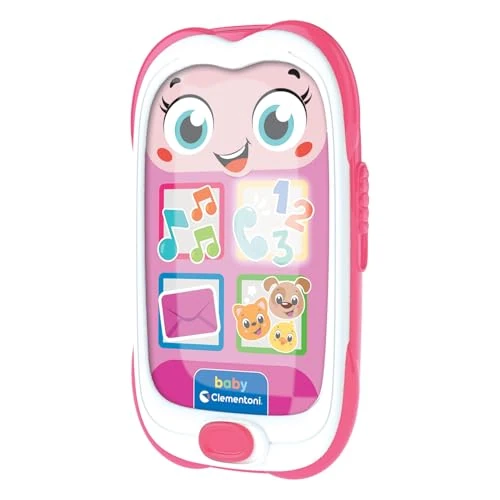 Offre limitée : Clementoni Baby Smartphone Rose - Premier téléphone Jouet pour Enfants 6 Mois, Jeu Mobile, Musical, Cadeau électronique interactif Parlant, lumières et Sons, téléphone Faux Petite enfance, 17935 de 17.14 EUR à 17.14 EUR (remise 0%)