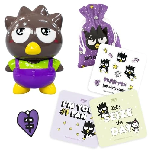 Comansi Badtz-Maru - Statuetta da collezione con 5 accessori esclusivi Hello Kitty and Friends
