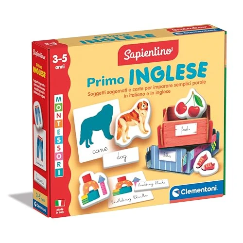 Oferta ograniczona: Clementoni Sapientino Primo Montessori 3 lata, nauka edukacyjna, angielskie fiszki dla dzieci, rozwijają język, nauka Made in Italy, 16868, wielokolorowa z 50.20 PLN na 50.20 PLN (zniżka 0%)