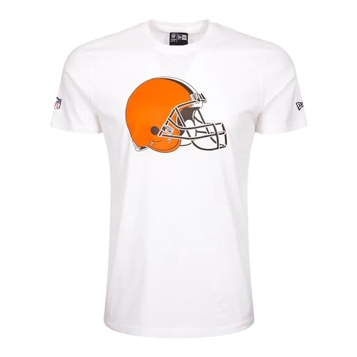 Tijdelijke aanbieding: New Era Cleveland Browns NFL Team Logo Wit T-shirt - XL van 30.32 € naar 30.32 € (0.00% korting)