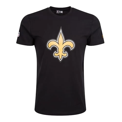 Zeitlich begrenztes Angebot: New Era New Orleans Saints NFL Team Logo Schwarz T-Shirt - S von 30.00 € auf 25.01 € (17% Rabatt)