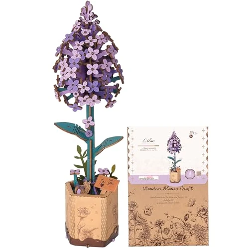 Offerta a tempo: ROBOTIME Fiori Secchi Decorativi, Puzzle 3D in Legno, Modellismo da Costruire Adulti, Regali Compleanno Donna San Valentino, Decorazione per la Casa, TW021 — 20% da 13,95 € a 11,16 €