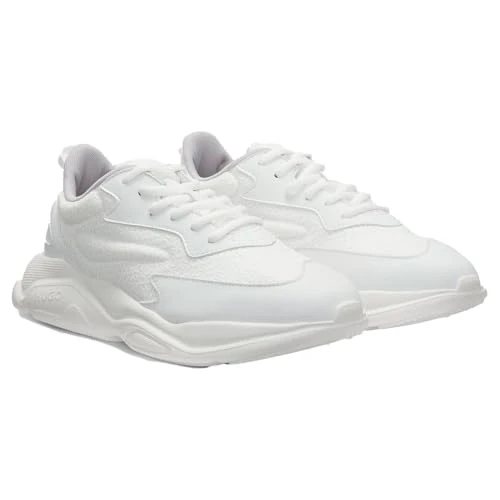 Oferta limitada: HUGO - Leon_Runn_Mono, Correr Hombres, White, de 130.50 € a 130.50 € (ahorro 0.00%)