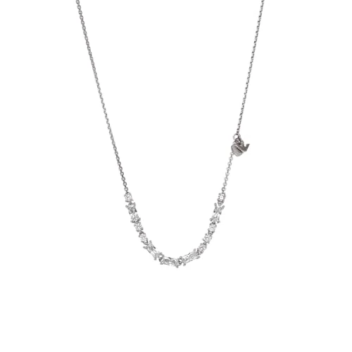Offerta a tempo: Emporio Armani Collana da donna in argento sterling con chiusura a moschettone — 40% da 139,00 € a 83,13 €
