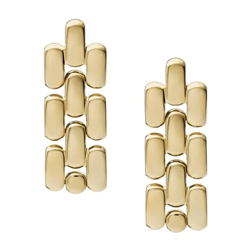 Limited-time offer: Fossil Women's Gold tone Stainless steel with post/stud closure Earrings from 38.57 GBP to 38.57 GBP (save 0%)