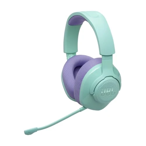 Offerta a tempo: JBL Quantum 360 Cuffie Gaming Wireless Over Ear, con Doppia Connessione Wireless 2.4GHz/Bluetooth, 22 ore di Autonomia, Compatibilità Multi-Platform, Microfono Rimovibile con Opzione Mute, Ciano - 0.00% da 99.99 € a 99.99 €