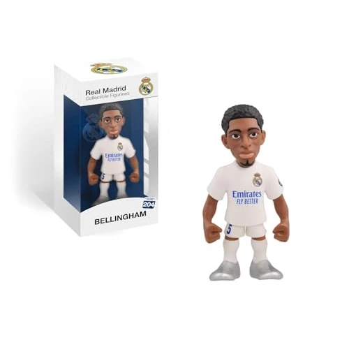 Offerta a tempo: MINIX COLLECTIBLE FIGURINES MN18383 Figura di Bellingham, Real Madrid, Collezionabili da 12 cm per esposizione, idea regalo per bambini e adulti, appassionati di calcio - 0% da 15.99 € a 15.99 €