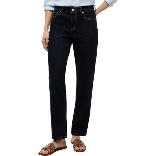 TOMMY HILFIGER Dames NOS CLASSIC RECHTE RW RINSE WW0WW4248602E017, BLAUW (Nos Rinse), 29W/30L, Blauw (Nos Rinse), 29W / 30L