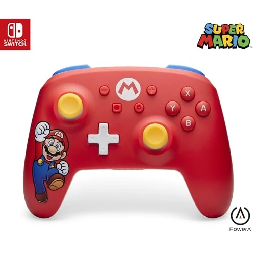 Offerta a tempo: Manette sans fil à piles PowerA Mario Joy pour Nintendo Switch - 23% da 54.99 € a 42.45 €