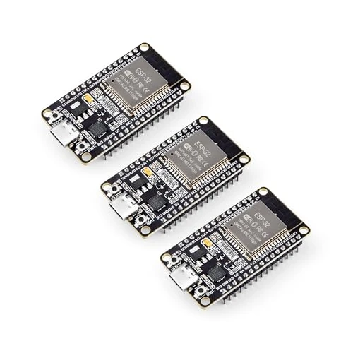 Offerta a tempo: ELEGOO Scheda di Sviluppo ESP-32 3 Pezzi USB C 2.4GHz Dual Mode - 24% da 25.99 € a 19.75 €