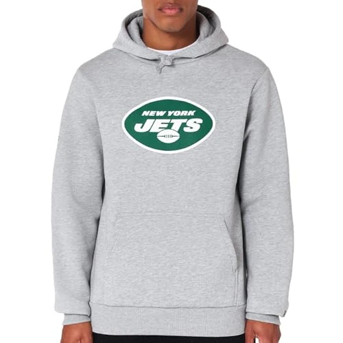 Tijdelijke aanbieding: New Era New York Jets NFL Team Logo Hoody Grijs Trui met Capuchon - M van 32.25 € naar 32.25 € (0.00% korting)