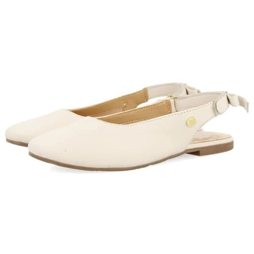 GIOSEPPO Bagley Mary Jane Schuh, Blanco, 38 EU