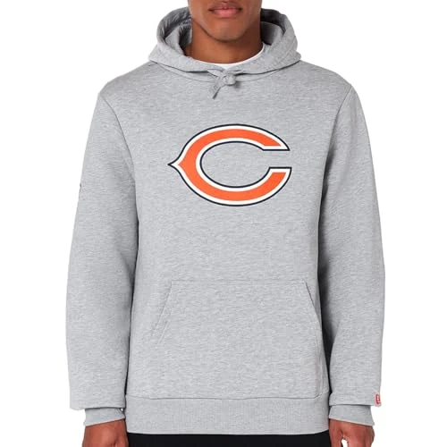 Oferta limitada: New Era NFL Chicago Bears Sudadera con Capucha Unisex Gris S de 30.00 € a 30.00 € (ahorro 0.00%)