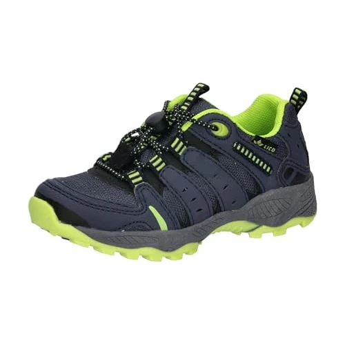 Limited-time offer: Lico Unisex Children's Fremont Trekking & Hiking Shoes, Marine Lemon, 12.5 UK Child from 29.29 £ to 29.29 £ (save 0.00%)