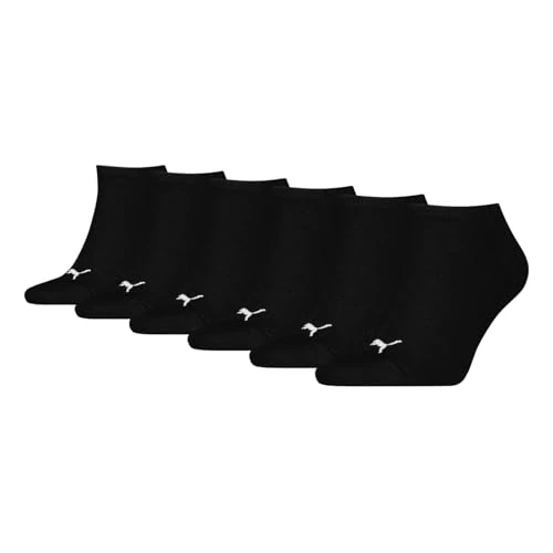 Offerta a tempo: PUMA SNEAKER PLAIN 3P, Calzini, Unisex - Adulto, Black - New, 35-38 - 6% da 9.99 € a 9.37 €