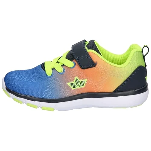 Lico Unisex Colour Vs Sneaker dziecięce buty sportowe, Niebieski, pomarańczowy, cytrynowy, 32 EU