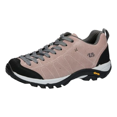 Brütting Claremont, Zapatillas de Trekking Unisex Adulto, Rosa Gris, 39 EU
