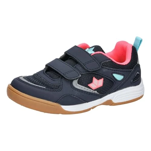 Offerta a tempo: Lico Scarpe da Ginnastica Unisex per Bambini Siro V, Marine Pink Turchese., 35 EU - 27% da 25.95 € a 18.86 €
