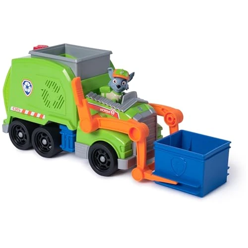 Limitiertes Angebot: Spin Master PAW Patrol, Extragroßer Recycling-Truck mit Rocky Spielfigur und Verwandlungsfunktion (Deluxe Fahrzeug), Spielzeug für Kinder ab 3 Jahren von 39.99 EUR auf 20.43 EUR (Spare 49%)