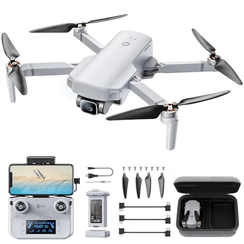 Holy Stone HS360E GPS 4K EIS Drone con telecamera per adulti, 249g leggero pieghevole FPV RC Quadcopter Drone con sensore da 12 megapixel, portata 6 km, ritorno automatico, seguimi, HS360S aggiornato