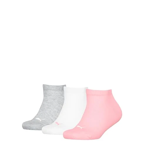 Offre limitée : PUMA Lot de 3 paires de chaussettes de sport unisexes pour enfant, Rose Water, 31-34 de 7.99 € à 7.99 € (0.00% de remise)