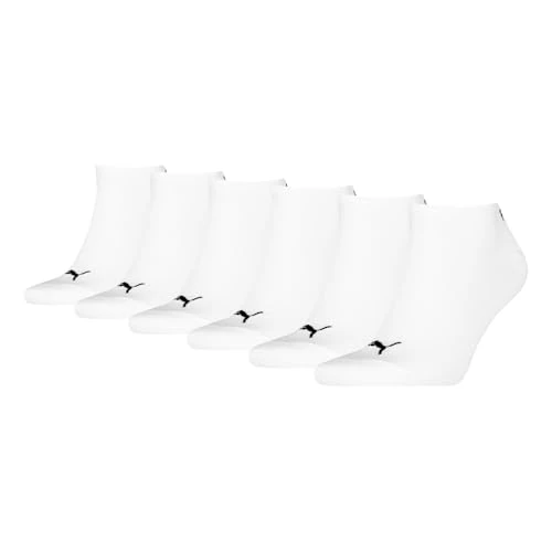 Oferta limitowana: PUMA Unisex Plain Sneaker Sock (3 sztuki), Biały - nowy, 43-46 EU z 65.57 zł na 65.57 zł (oszczędź 0.00%)