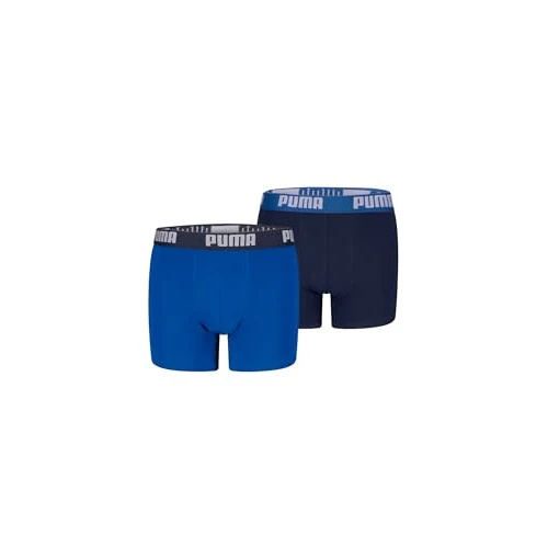 Offerta a tempo: PUMA Everyday Basic Boxers 2P, Biancheria Intima, Bambini e Ragazzi, Navy/Blue - New, 122-128 - 20% da 13.99 € a 11.19 €