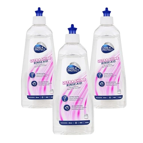 Offerta a tempo: CARE + PROTECT Brillantante Lavastoviglie Extra Lucentezza 500 ml – 3 pz - 0.00% da 10.90 € a 10.90 €