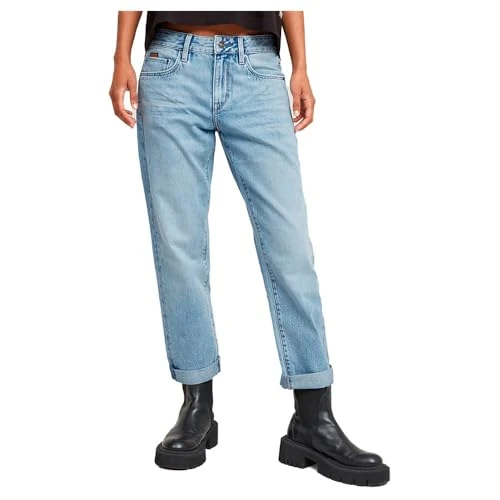 Offerta a tempo: G-STAR Kate Boyfriend Jeans Donna, Blu (Sun Faded Blue Cape D15264-d932-h110), 25W / 28L - 40% da 119.95 € a 71.97 €