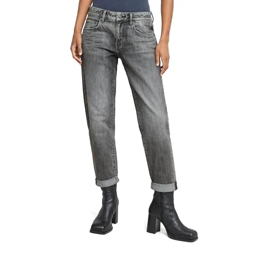 G-STAR Jeans Kate Boyfriend para Mujer, Azul (Sun Faded Gunmetal D15264-D931-H095), 24W / 28L