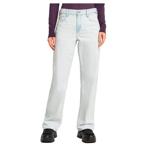 Oferta limitada: G-STAR Judee Low Waist Loose Jeans, Vaqueros Mujer, Azul (Beached Faded Clifton Blue D22889-d436-h122), 32W / 30L de 69.97 € a 36.30 € (ahorro 48.12%)