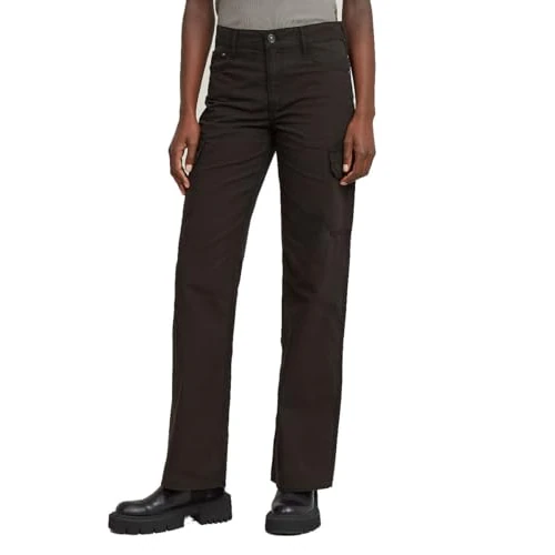 Offerta a tempo: G-STAR Donna Judee Low Waist Cargo Pants, Nero (Dk Black GD D24673-D388-B564), 28W / 32L - 0.00% da 59.27 € a 59.27 €