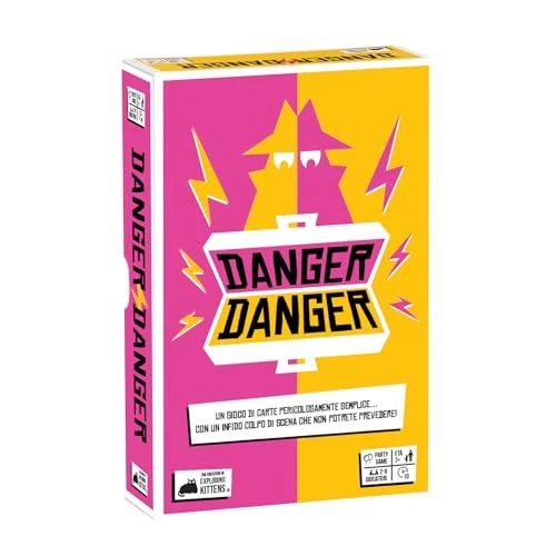 Offerta a tempo: Asmodee: Danger Danger, Gioco da Tavolo — 9% da 14,99 € a 13,59 €