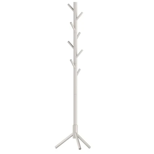Oferta limitowana: VASAGLE Wieszak na ubrania z litego drewna, w kształcie drzewa, 8 haczyków | 3 regulowane wysokości, do torby na ubrania na kapelusz, jasne cappuccino, Kolekcja ANDI, RCR004K01 z 76.99 zł na 76.99 zł (oszczędź 0.00%)