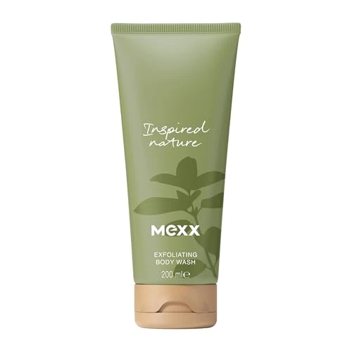 Offerta a tempo: MEXX Inspired Nature Detergente Esfoliante per il Corpo, Rilassante, Fragranza Aromatica, Energizzante, Esfoliazione Delicata, 90% Ingredienti di Origine Naturale, Formula Vegana, 200ml (6.7oz) - 0.00% da 11.47 € a 11.47 €
