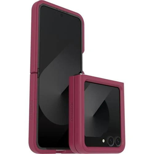 Offerta a tempo: OtterBox Cover per Samsung Galaxy Z Flip7 FE/Z Flip6 Thin Flex, resistente a shock e cadute,i n 2 pezzi, testata a norme anti caduta MIL-STD 810G, per telefoni pieghevoli, Rosso - 57% da 39.99 € a 17.29 €