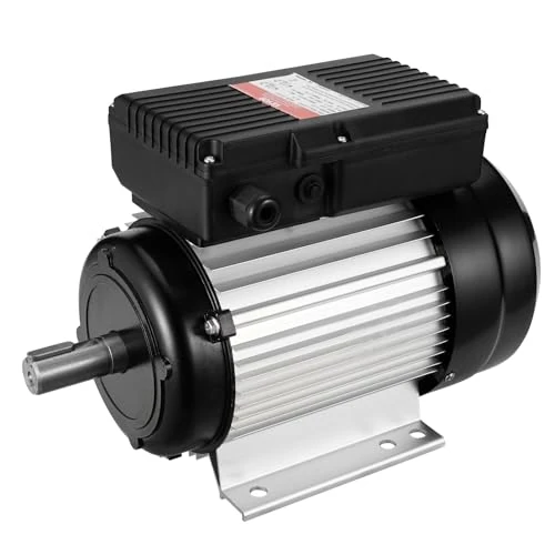 Offre limitée : VEVOR Moteur électrique 2,2 kW moteur de compresseur d'air monophasé, 2800 tr/min, CA 220-240 V, 13,8 A, cadre 90L, B3, arbre à clavette 24 mm, rotation CW/CCW pour machines agricoles et équipements de 114.90 € à 100.90 € (12% de remise)