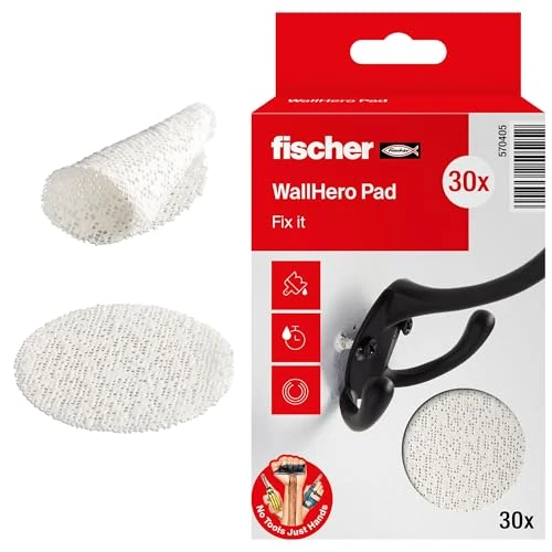 Limited-time offer: fischer 570405 Drill Hole Saver, Repair Torn Holes Re-Fixing Dowels in Building Materials Such as Wood, Concrete & Plasterboard, Pack of 30 from 17.41 £ to 17.41 £ (save 0.00%)
