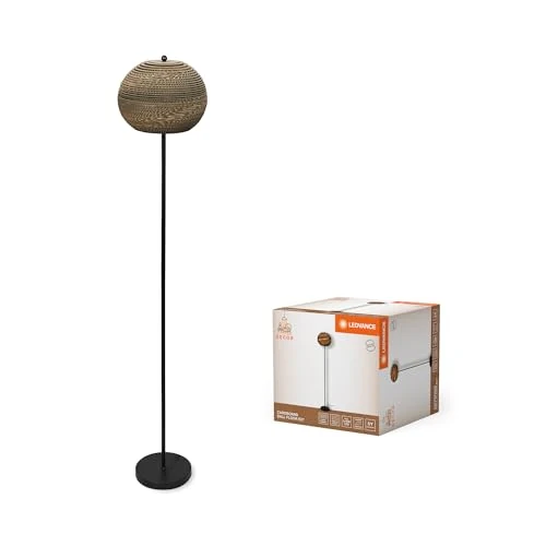 Offerta a tempo: LEDVANCE Decor Cardboard Ball marrone in cartone ondulato, leggera, E27, - 0.00% da 79.95 € a 79.95 €