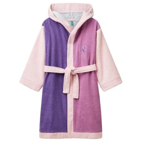 Offerta a tempo: United Colors of Benetton 6ORD0800M Accappatoio Neonato, Multicolor — 10% da 23,97 € a 21,60 €