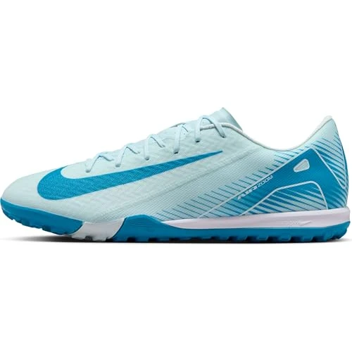 Nike Homme Zoom Vapor 16 Academy FG/MG Soccer Shoe, Glacier Blue/Blue Orbit, 44 EU