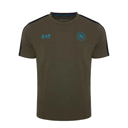 SSC NAPOLI Representation Ea7 Unisex T-Shirt – Children and Boys Green